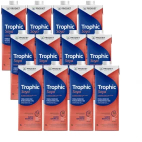 Kit Com 12 Unidades Dieta Enteral Prodiet Trophic Soya 1.2kcal