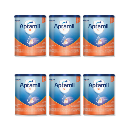 Kit Leite Infantil - Danone - Aptamil SL - 6 unidades