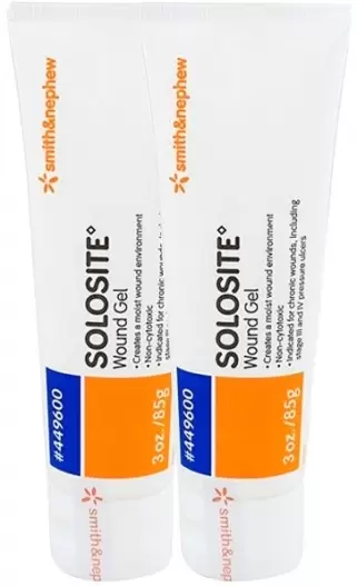 Kit Curativo Smith & Nephew SoloSite Hidrogel Cicatrizante 2 unidades