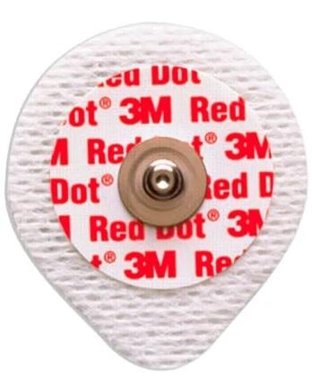 Eletrodo de Monitorização 3M Red Dot Neonatal Espuma Descartável