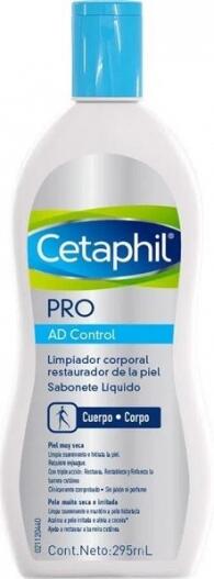 Sabonete Líquido Cetaphil Pro AD Control Limpeza Facial e Corporal