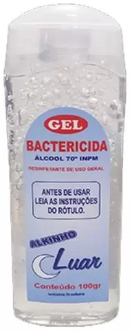 Álcool Gel Luar Química Antibactericida 70%
