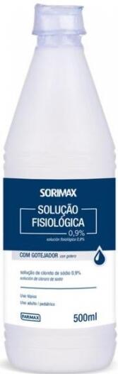 Soro Farmax Sorimax Solução Fisiológica