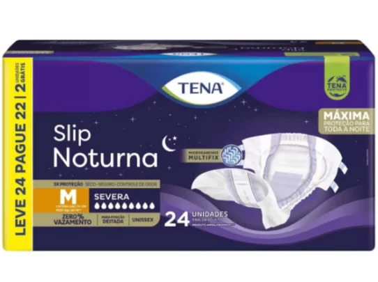 Fralda Tena Slip Noturna - Fralda Geriátrica Unissex