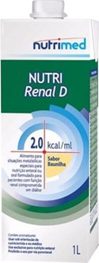 Dieta Enteral Nutrimed Nutri Renal D Paciente Renal