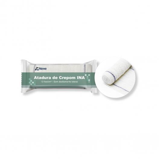 Curativo Neve Atadura de Crepom Proteção e Fixação