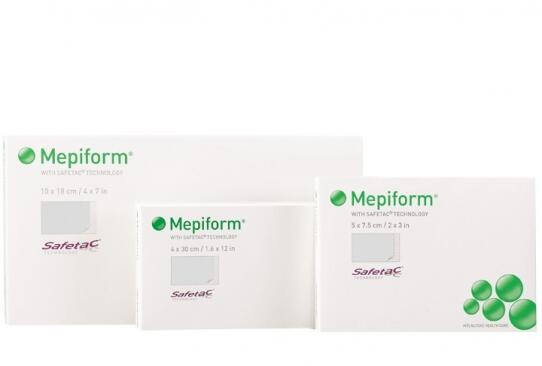 Curativo Molnlycke Mepiform Silicone para Cicatrizes e Queloides