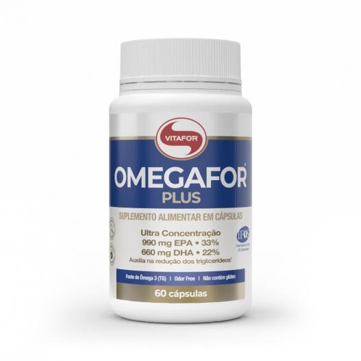 Suplemento Omegafor Plus Vitafor com 60 cápsula