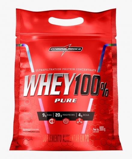 Whey Protein Concentrado 100% Pure Integral Médica