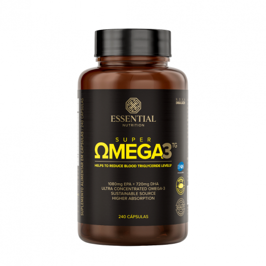 Suplemento Super Omega 3 TG 240 Capsulas - Essential Nutrition