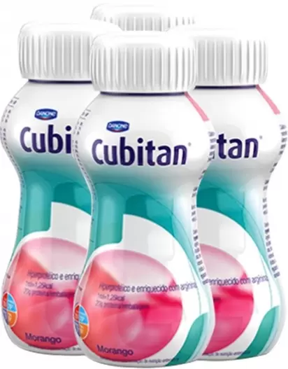 Kit Suplemento Danone Cubitan Cicatrização de Feridas 12 unidades