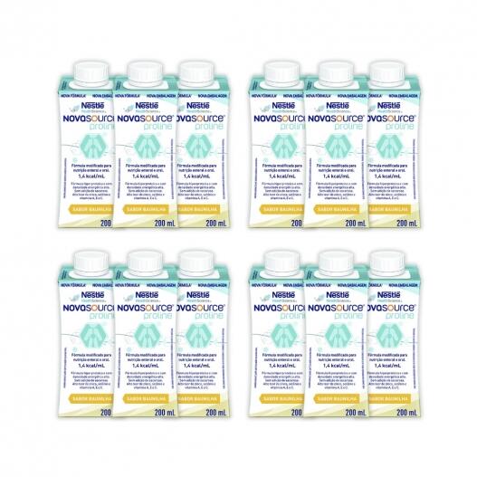 Novasource Proline Cicatrização de Feridas Suplemento Nestlé - Kit com 12 unidades