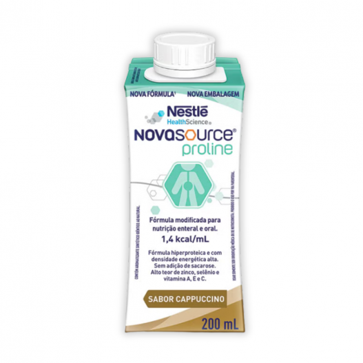 Novasource Proline Cicatrização de Feridas Suplemento Nestlé - Cappucino